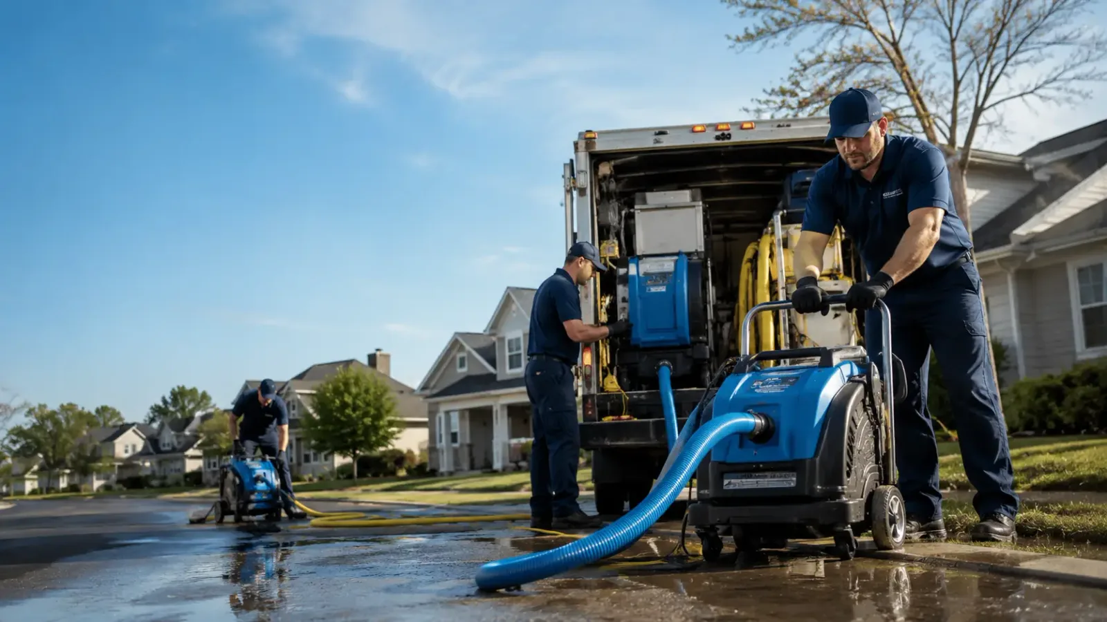 Flood Damage Cleanup in Allen Junction, WV